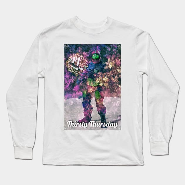 Jawl-Flower Long Sleeve T-Shirt by luckylegends